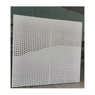 OEM Aluminum Veneer Panel Punched Fireproof Aluminum Sheet For Building Celling