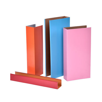 Waterproof Aluminum Baffle Ceiling Customized For Shopping Mall Free Sample