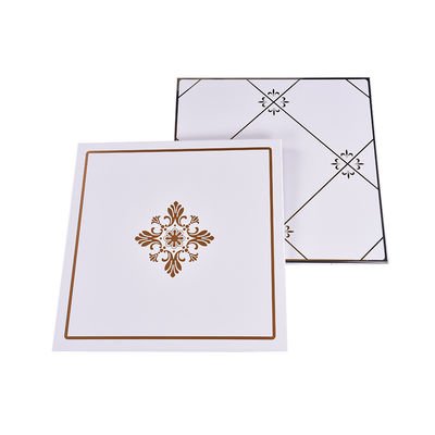 Modern Aluminum Clip In Ceiling Environmental Friendly with Printing Flowers