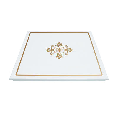Fire Resistant Aluminum Ceiling Panel 600x600 Decorative Metal Ceiling Tiles