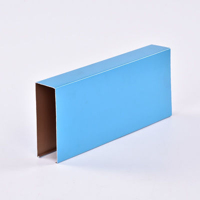Fireproof Aluminum Baffle Ceiling U Shaped For Building Ceilings