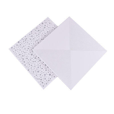 Perforate Suspended Aluminum Ceiling Board Drop Ceiling Tiles Panels