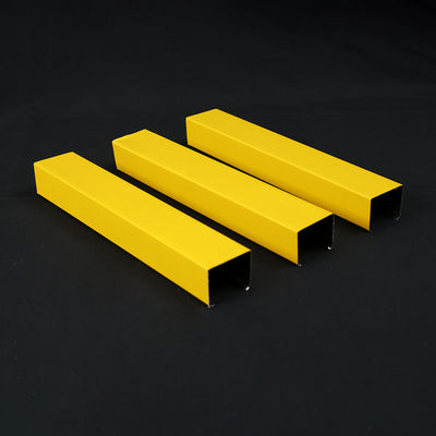 U Shaped Aluminum Baffle Ceiling Tiles Moisture Proof For Mall Sports Venues