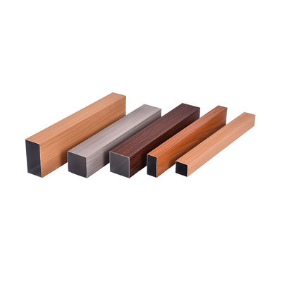 Interior Decor Aluminum Square Tube Baffle Suspended Ceiling Fireproof Ceiling Panel