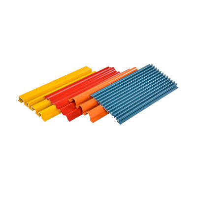 Soundproof Aluminum Fluted Wall Panel Customized Size / Color