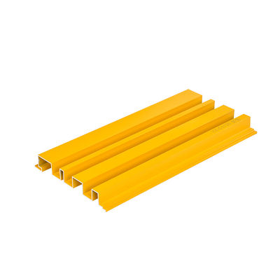 Soundproof Aluminum Fluted Wall Panel Customized Size / Color
