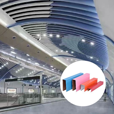 Interior Decorative Ceiling Panels U Shape Decorative Suspended Ceiling Tiles