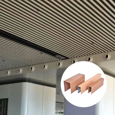 Interior Decorative Ceiling Panels U Shape Decorative Suspended Ceiling Tiles