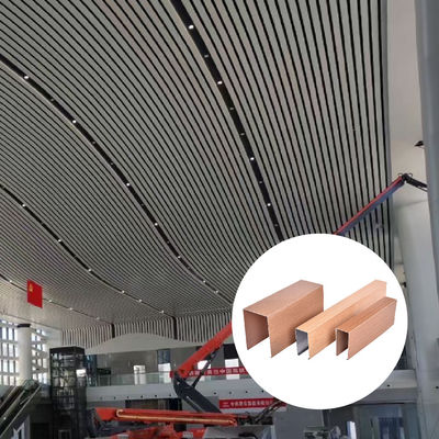 Interior Decorative Ceiling Panels U Shape Decorative Suspended Ceiling Tiles