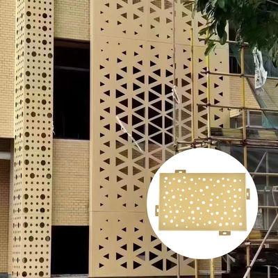 Modern Aluminum Veneer Panel Soundproofing For Interion Decoration