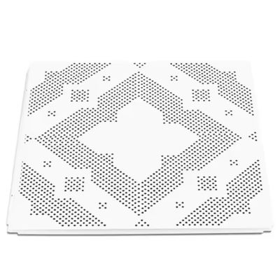 Size Customized Aluminum Lay In Ceiling Panels 0.3mm-1.5mm Thickness