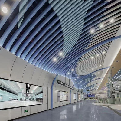 Mould Proof Aluminum Baffle Ceiling Metal Suspended Ceiling System