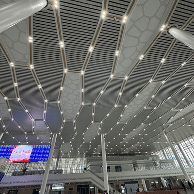 Custom Aluminium U Profile Environmental Friendly Aluminum Suspended Ceiling Slats
