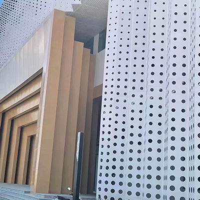 Building Aluminum Veneer Sheets Customized Exterior Aluminium Cladding Panels