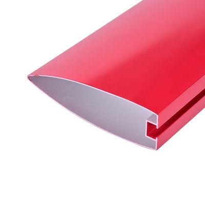 Fireproof Aluminum Tube Profiles Ceiling Environmental Friendly