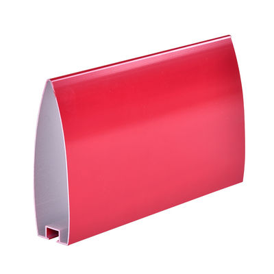 Fireproof Aluminum Tube Profiles Ceiling Environmental Friendly