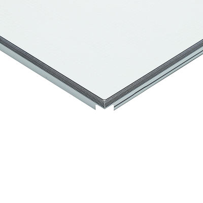 Sound Absorbing Drop Ceiling Panels , Decorative Suspended Metal False Ceiling Tiles