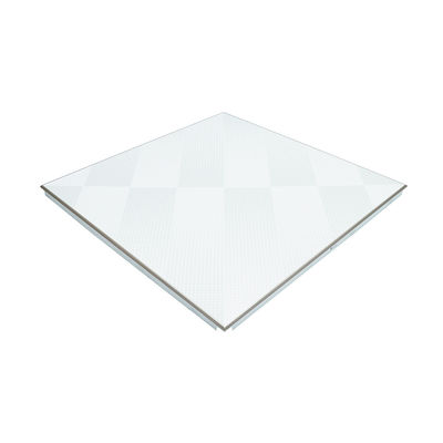 Office Aluminum Clip In Ceiling Tiles Panel Soundproof Environmental Friendly