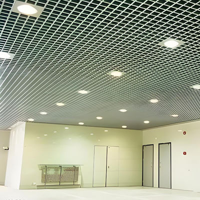 Aluminum Open Cell Ceiling Grid System For Interior Decoration