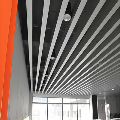 Ceilings Types Of Aluminum Building Materials Curved 3D Design Aluminum Ceiling Tube Wave Ceiling