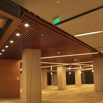 Ceilings Types Of Aluminum Building Materials Curved 3D Design Aluminum Ceiling Tube Wave Ceiling