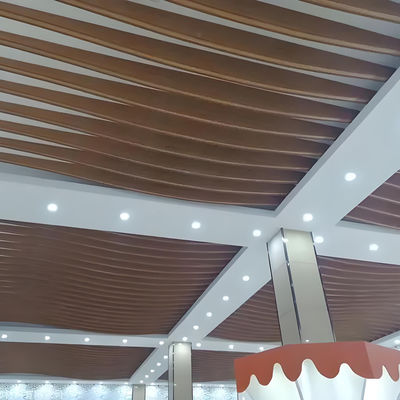 Aluminium Panel Special Shape Profile Aluminum U Baffle Ceiling Square Tube