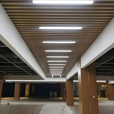 Aluminium Acoustic Ceiling Panel Hanging U Shaped Stretch Ceiling Design