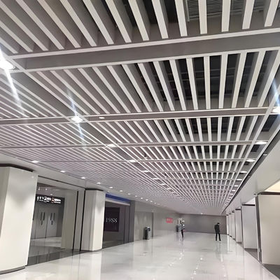 Modern Decorative Aluminum Ceiling Strip Slat Baffle Aluminum Strip Ceiling Aluminum Suspended Ceiling