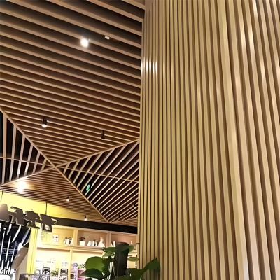 Building Material Aluminum Ceiling Strips Decorative Suspended Ceiling