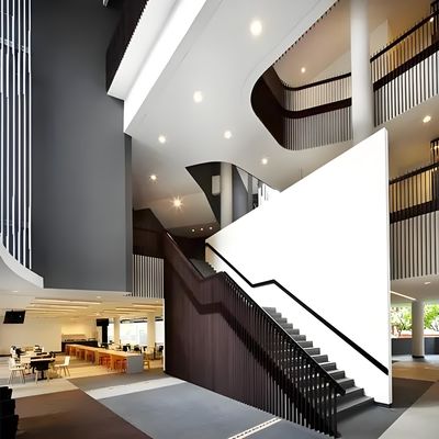 Office False Suspended Ceiling U Shaped Modern Decorative Ceiling