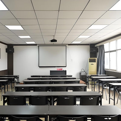 Lightweight Clip-in Aluminum Ceiling Tiles 600x600 Acoustic Aluminum Plafond Decoration Metal Ceilings for Office