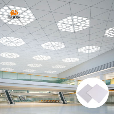 Quick Installation Fireproof Aluminium Metal Ceiling Tile For Shopping Mall Customized Selection