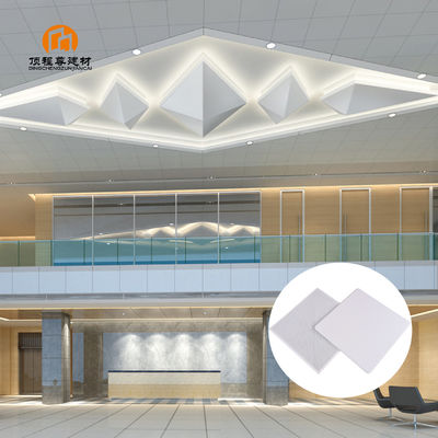 Customized Selection 60 x 60 Aluminum Metal Ceiling Tiles For Shopping Mall Easy Installation