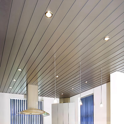 Metal Suspended Profile Strip Linear Ceiling Strip Aluminum Ceiling